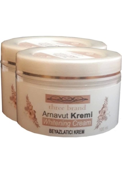 Arnavut Aklık Ciltte Renk Acıcı Beyazlatıcı Kremi 100 ml 2 Adet