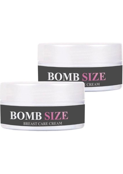 Bombsize Göğüs Büy.ütme Sıkıla.ştırıcı Bakım Kremi 50 ml x 2 Adet