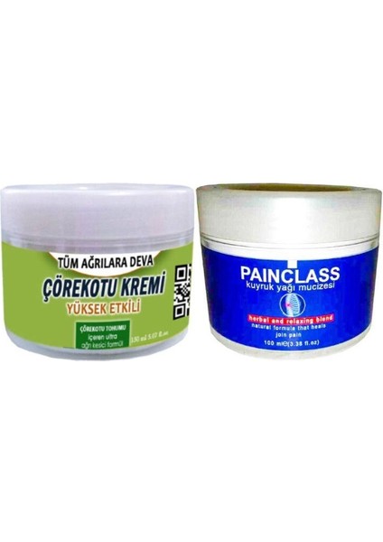 Çörek Otu Agrılar Için Krem 150 Ml+Painclass 100 ml Kuyruk Yağı Kremi