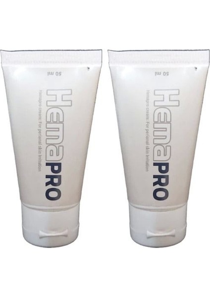 Hemapro Cream 2 Adet Hemoroidinize Basurunuza Akıntınıza Şişkinliğinize Krem 50 ml
