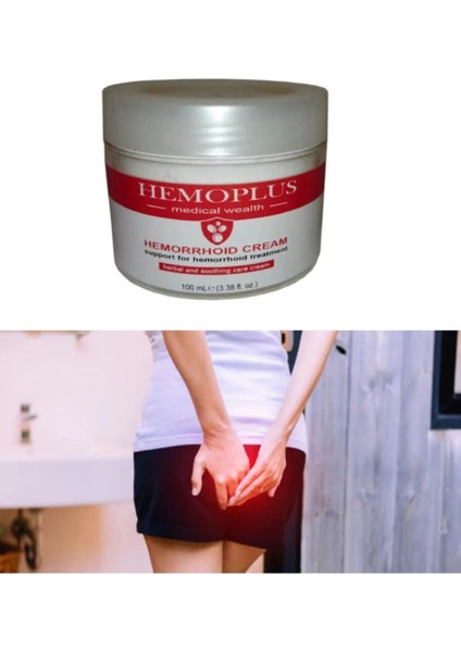 Hemoplus 100ML Kremi / Hemorrhoids Cream 50ML x 2 Adet fiyatları