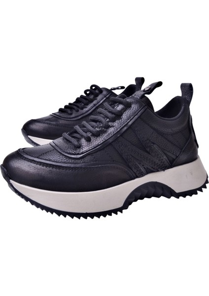Kadın Deri Sneaker D25KA-3700 indirimleri