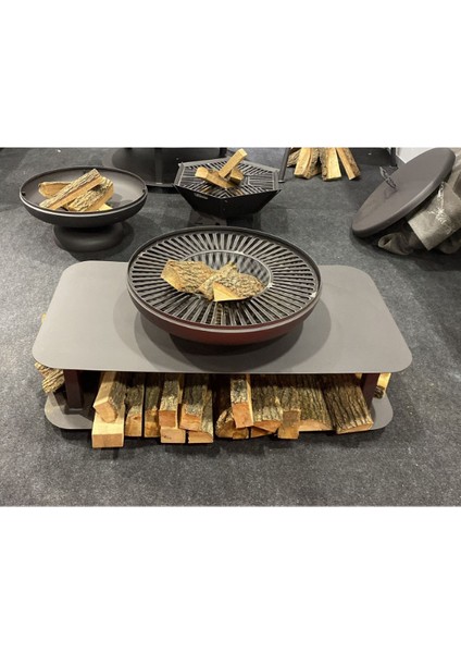 Fuji QUADRA Odunluklu Ateş Çukuru & Bahçe Masası fırsatları