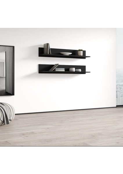 Dekoratif 2 Adet Siyah Çerçevelik, Duvar Rafı, Baharatlık, Montessori Raf 2 Decorative Frame, Wall Shelf, Spice Rack, 1 Piecemontessori Shelf1 indirimleri