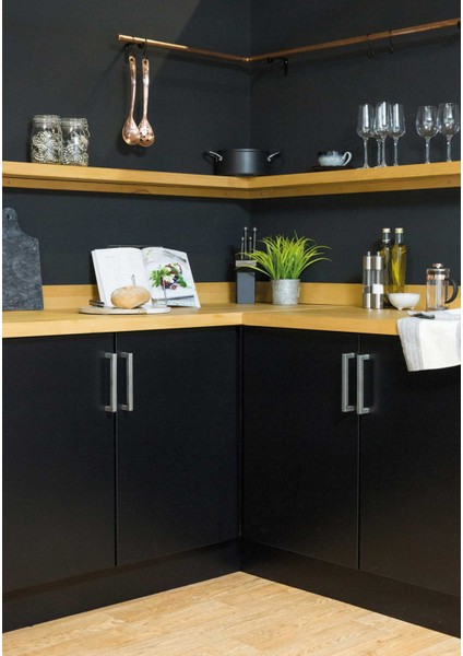 276-0002 Kendinden Yapışkanlı Mat Siyah Folyo ( 45 cm x 2 mt )