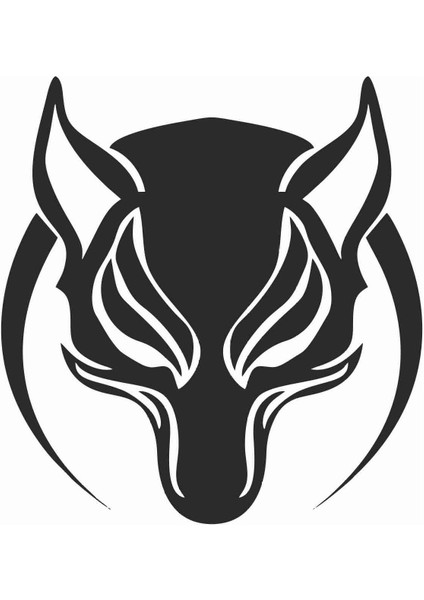 GMWAX Börteçine ve Hilal Duvar Dekor Sticker 60 x 90 cm