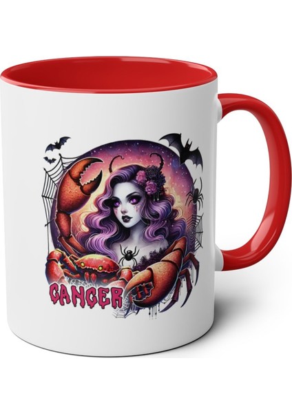 Yengeç Burcu Baskılı Kupa