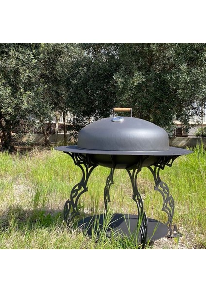 MAUNA Odunluklu Ateş Çukuru, Bahçe Şöminesi ve Barbekü Seti indirimleri