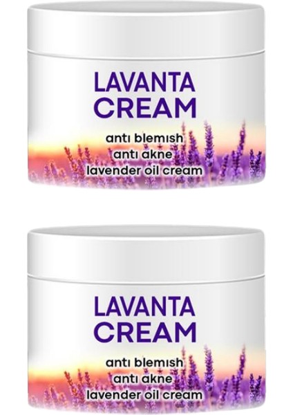 2 Adet Lavanta Cream Anti Blemish Lavanta Krem 100ML x 2ADET Ekonomik Paket fiyatları