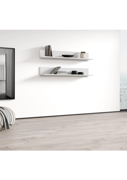 Dekoratif 2 Adet Beyaz Çerçevelik, Duvar Rafı, Baharatlık, Montessori Raf 2 Decorative Frame, Wall Shelf, Spice Rack, 1 Piecemontessori Shelf1 fırsatları