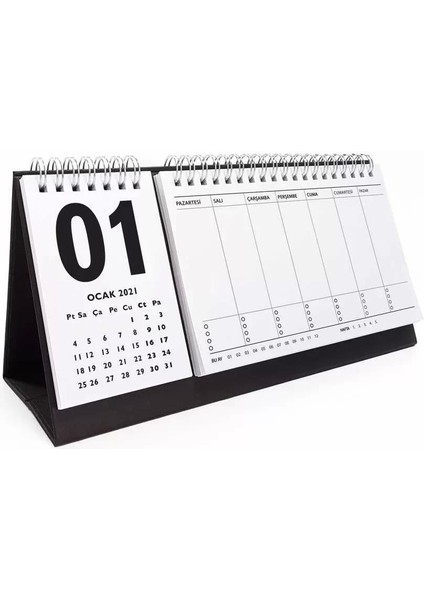 Haftalık Planlamalı 2026 Masa Takvimi