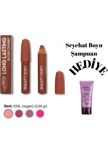 Vegan Kalem Stick Allık 8 Saat Etkili - 020L