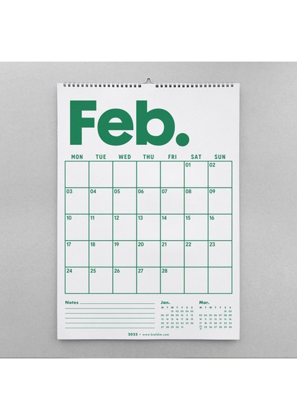 2025 Aylık Planlayıcı Duvar Takvimi, Önceki ve Sonraki Ay Takvim, 33X48 cm & A4 Spiralli Takvim, Canlı Gökkuşağı Renkleri fiyatları