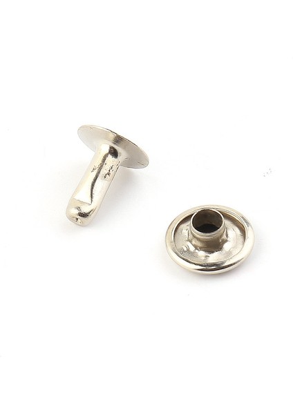 7 mm Nikel Metal Rivet 100 Takım indirimleri