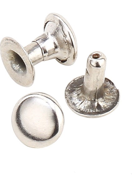7 mm Nikel Metal Rivet 100 Takım
