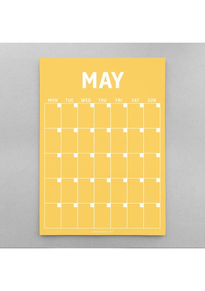 Sürekli Zamansız Takvim, 12 Aylık Tarihsiz Takvim, Aylık Planlayıcı Takvim, 33 x 48 Cm, A4, Rengarenk Gökkuşağı Renkleri, Undated Monthly Wall Planner, Wall Calendar, Perpetual Calendar indirimleri