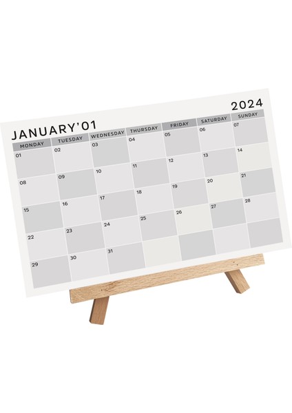 Grinin Tonları 2025 Masa Takvimi, Ahşap Şövale Masa Takvimi, Aylık Planlamalı Takvim, 2025 Takvim, Yapılacaklar Listesi(Arka Sayfalar) indirimleri