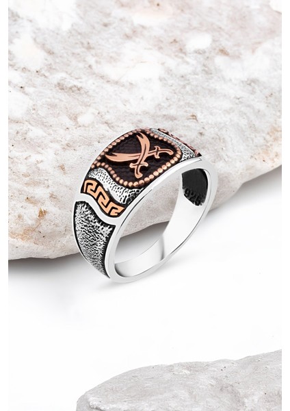 Zülfikar Kılıçlı Gümüş Erkek Yüzük