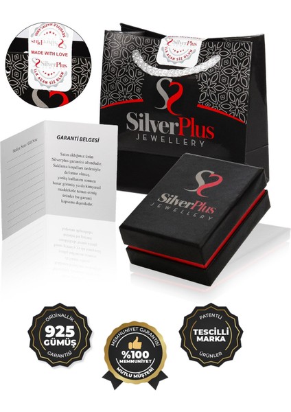 Gümüş Siyah Onix Taşlı Oval Kol Düğmesi fiyatları