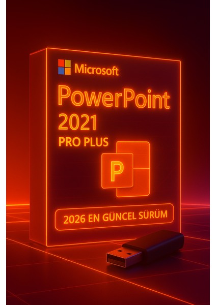 Office 2021 Pro Plus Orijinal Retail Key Lisans | 2026 Güncel Sürüm | USB Kurulum Belleği + Ömür Boyu Kurulum Etkinleştirme Satış Sonrası Teknik Destek fırsatları