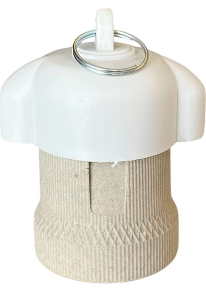 Porselen Bahçe Duyu E27 Su Geçirmez Dış Mekan Vidalı Yağmur Duyu (250V-4A) 10 Adet fiyatları