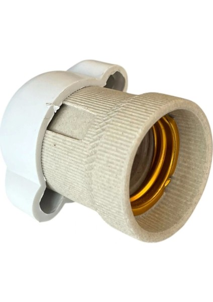 Porselen Bahçe Duyu E27 Su Geçirmez Dış Mekan Vidalı Yağmur Duyu (250V-4A) 10 Adet fırsatları