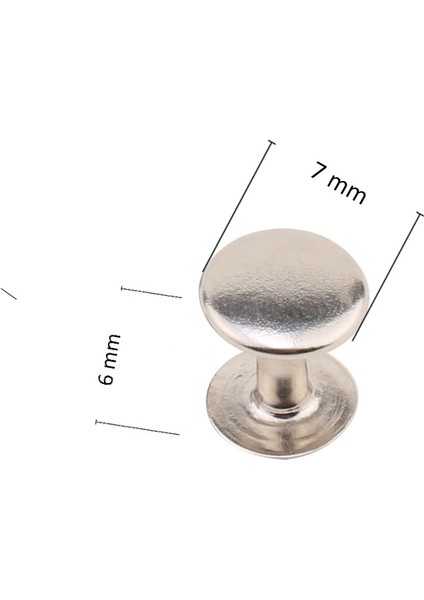 7 mm Çift Kafa Nikel Rivet 100 Adet fiyatları