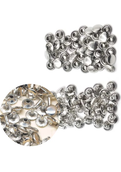 7 mm Çift Kafa Nikel Rivet 100 Adet fırsatları