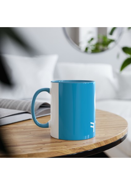 Göktürkçe Türk Yazılı Kupa Bardak