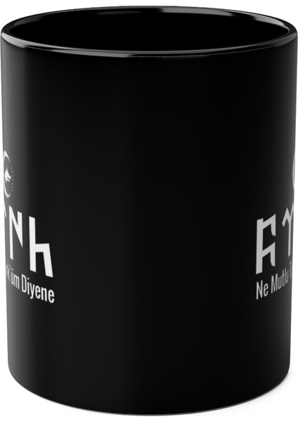 Göktürkçe Türk Yazılı Baskılı Kupa Bardak fiyatları