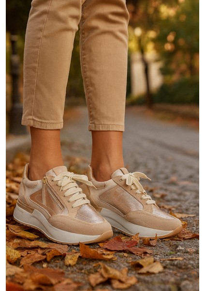 Kadın Deri Sneaker D25KA-7295