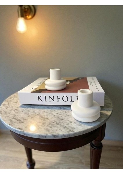 2'li Pinterest Bubble Şamdan Mumluk fiyatları