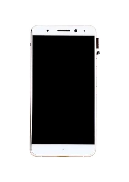 General Mobile Uyumlu Discovery Gm5 Plus LCD Ekran Gold Çıtalı