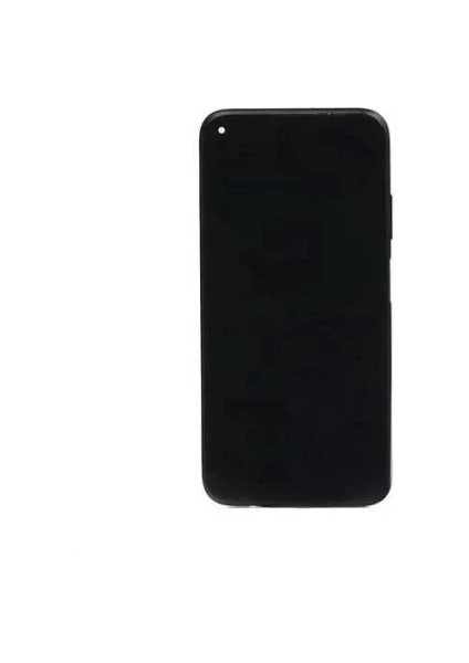 Huawei Uyumlu P40 Lite LCD Ekran Siyah Çıtalı Servis
