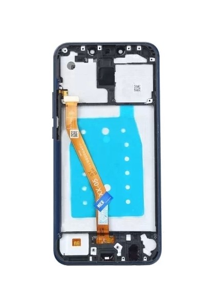 Huawei Uyumlu Mate 20 Lite LCD Ekran Mavi Çıtalı