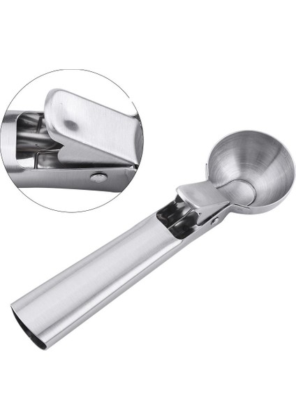 Inox 5 cm Dondurma Kaşığı - Karpuz Kurabiye Köfte Helva Porsiyonlama 722040 fiyatları