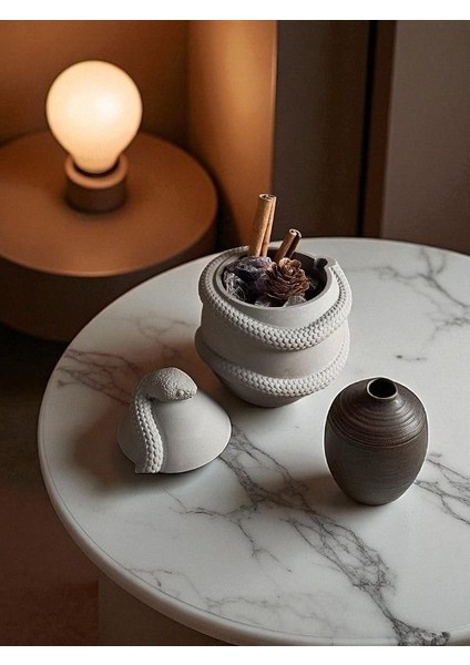 2'li Yılan Desenli Pinterest Mumluk, Bohem Tütsülük (Içi Boş) modelleri