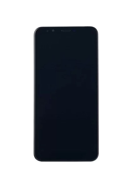 Huawei Uyumlu Y7 Prime 2018 LCD Ekran Siyah Çıtalı
