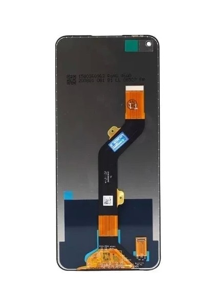 Infinix Uyumlu Note 7 Lite LCD Ekran Siyah Çıtasız fiyatları
