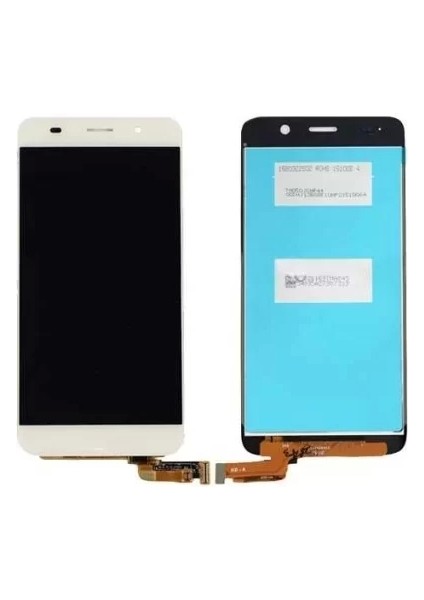 Huawei Uyumlu Y6 LCD Ekran Gold Çıtasız