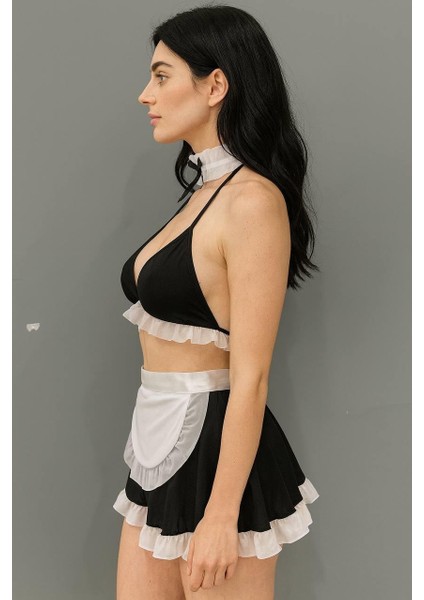 Mulvxbrf BRF02 Siyah Beyaz Hizmetçi Kostümü (Mulvix) fırsatları