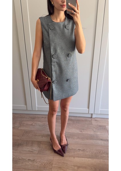 Kazayağı Yelek Elbise indirimleri