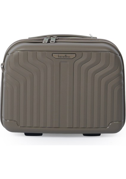 Makyaj Cantası Kadın Çantası Valiz Bej