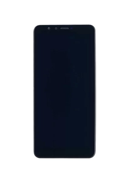 Huawei Uyumlu Y9 2018 LCD Ekran Siyah Çıtalı