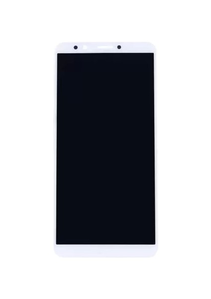 Huawei Uyumlu Y7 Prime 2018 LCD Ekran Beyaz Çıtasız
