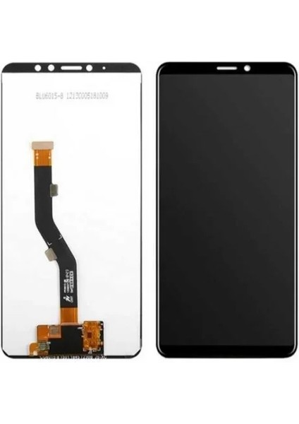 Meizu Uyumlu Note 8 LCD Ekran Siyah Çıtasız