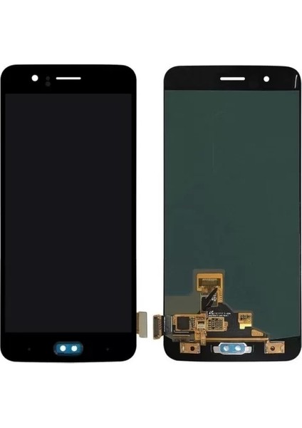 Oneplus Uyumlu 5 LCD Ekran Siyah Çıtasız