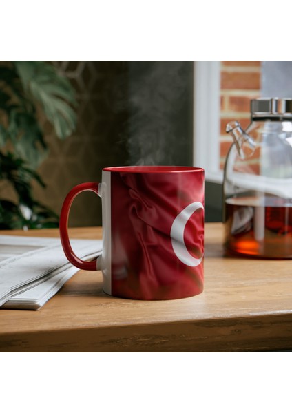 Türk Bayrağı Desenli Baskılı Kupa indirimleri