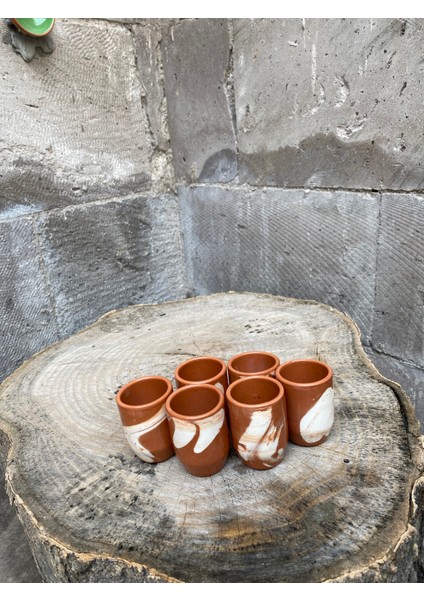 6’lı Kahve Yanı Sunum Bardağı Seti | El Yapımı Toprak – Sağlıklı ve Dayanıklı fiyatları