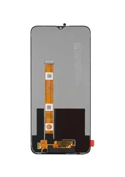 Realme Uyumlu 6i LCD Ekran Siyah Çıtasız Servis fiyatları